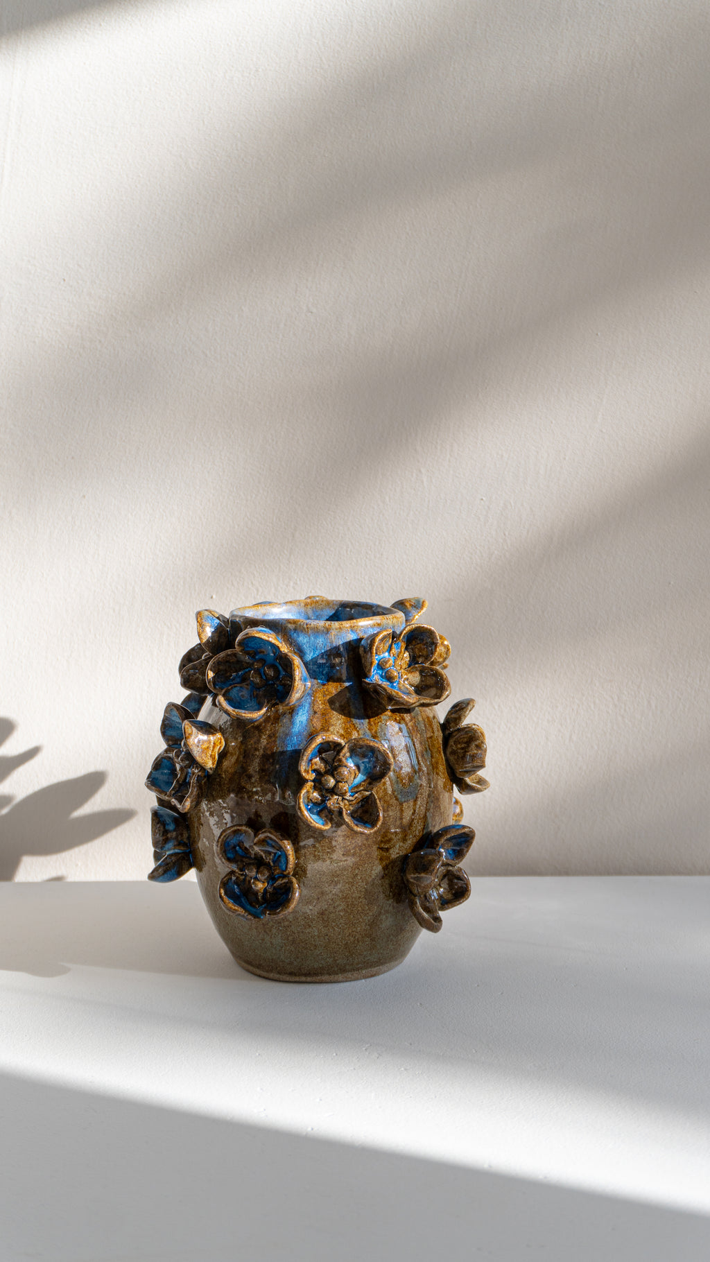 Handmade Ceramic Vase, 25 cm -  Unique Gift
