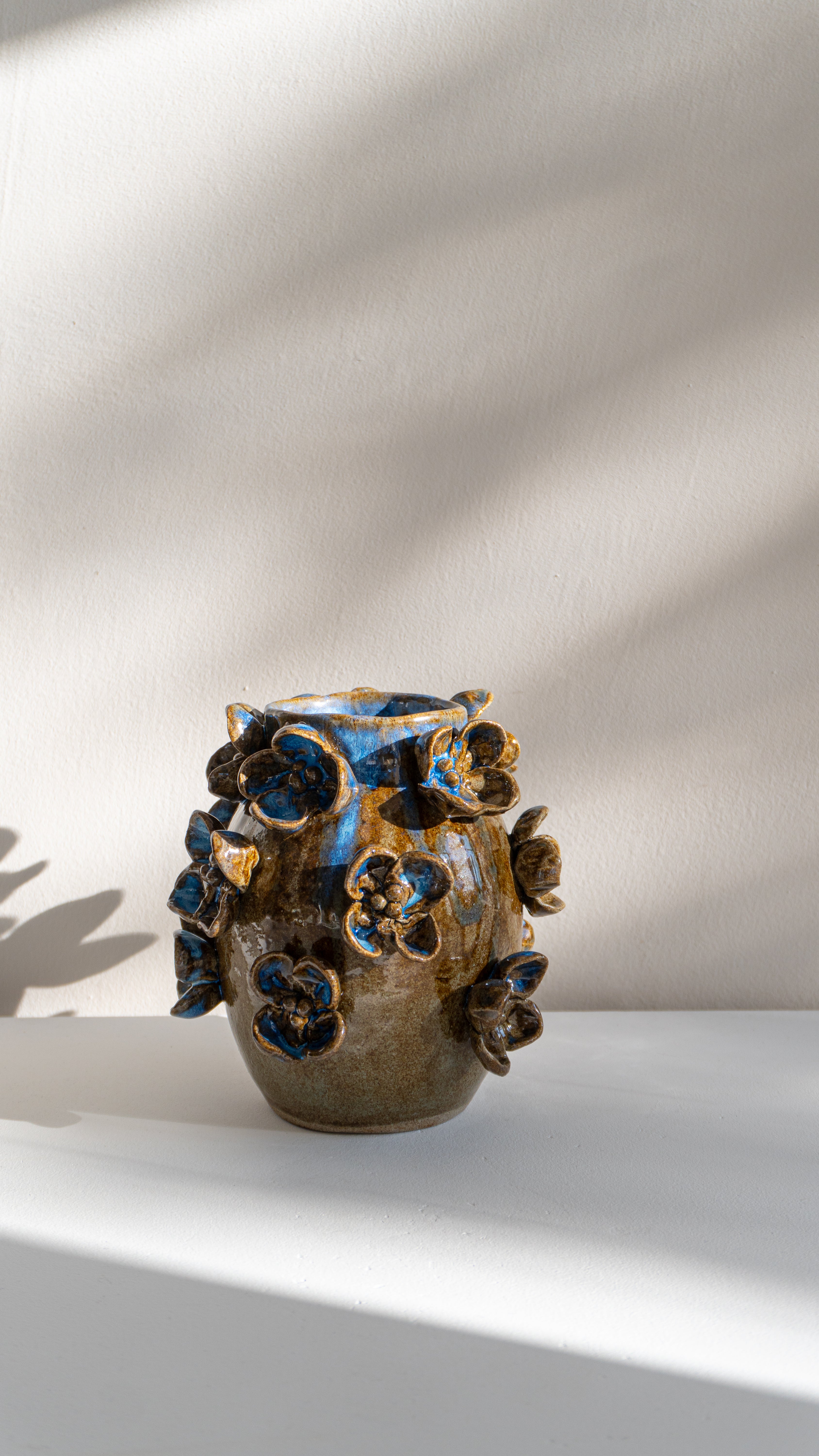 Handmade Ceramic Vase, 25 cm -  Unique Gift